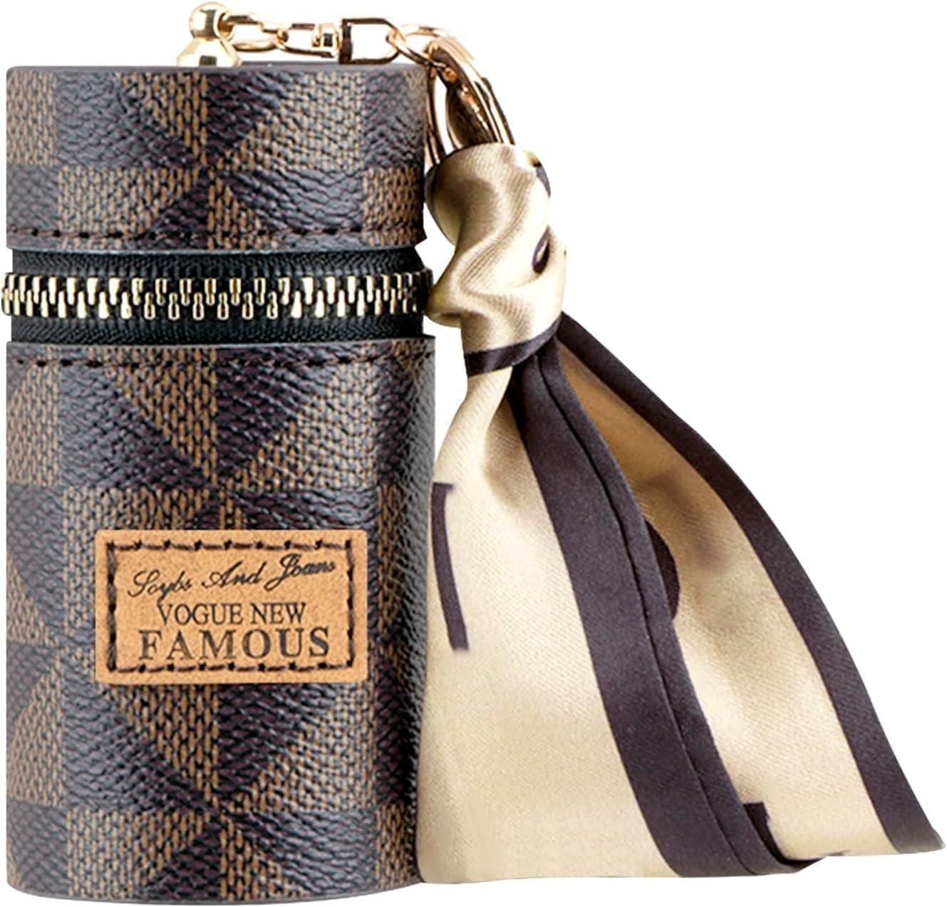 Mini Lipstick Case Keychain