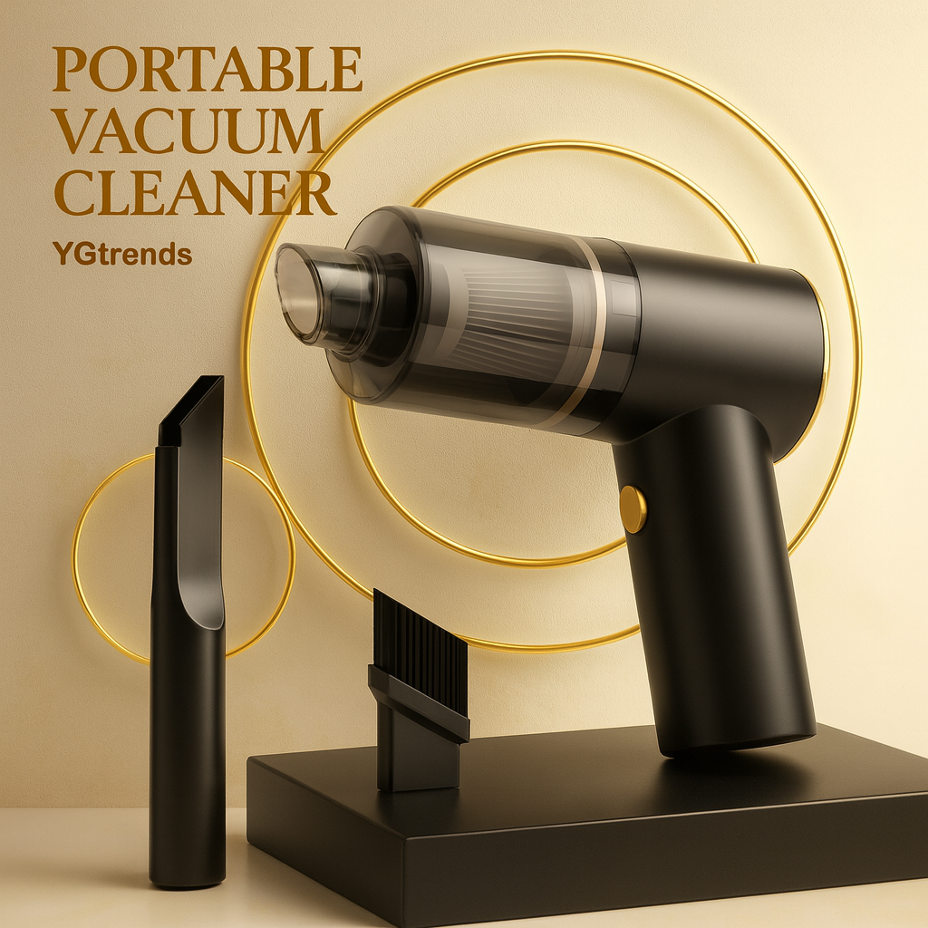Clean Anywhere. Cord-Free. Effortless- Portable Vacuum Cleaner